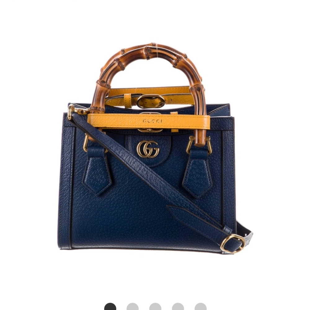 Gucci Diana special Edition bamboo tote blue Sold 🎉🙏🤩